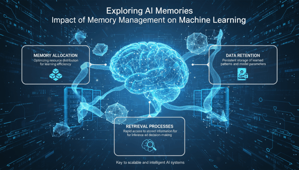Exploring AI Memories: Impact of Memory Management on Machine Learning
