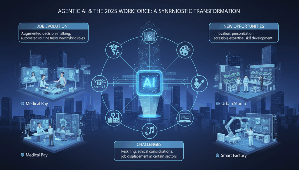 The Impact of Agentic AI on the Workforce in 2025: Redefining Job Roles and Opportunities