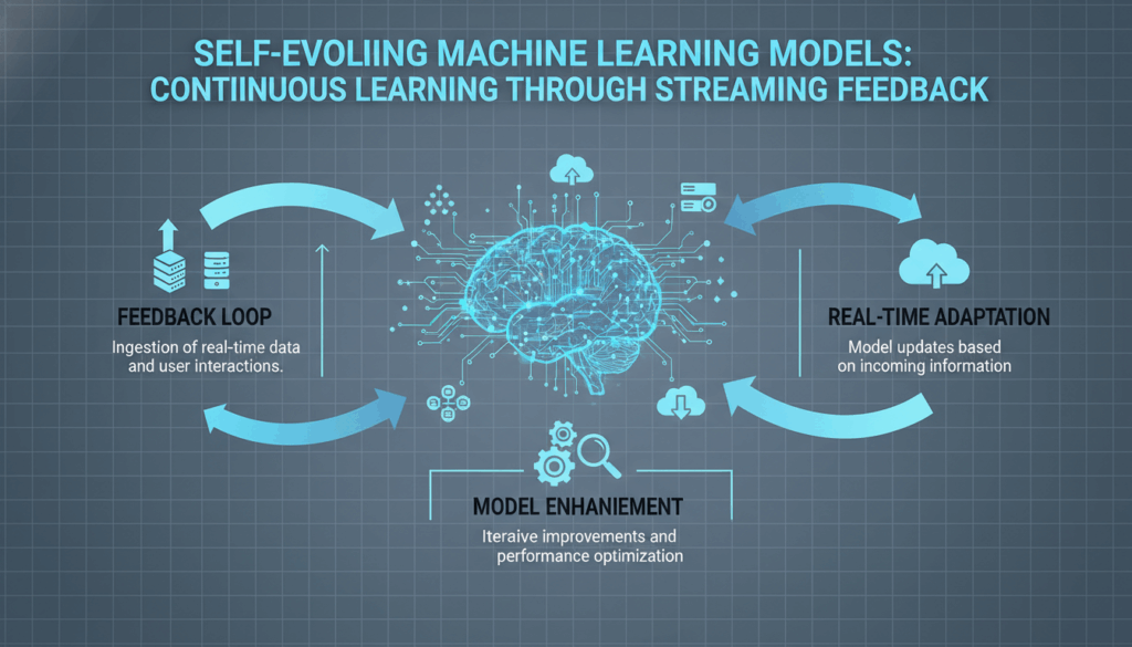 Self-Evolving Machine Learning Models: Continuous Learning Through Streaming Feedback