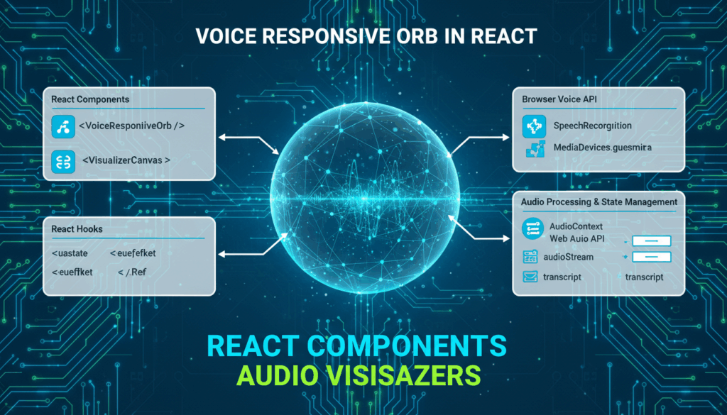 Creating a Voice Responsive Orb in React: Enhancing Audio Visualizations for Voice Assistants