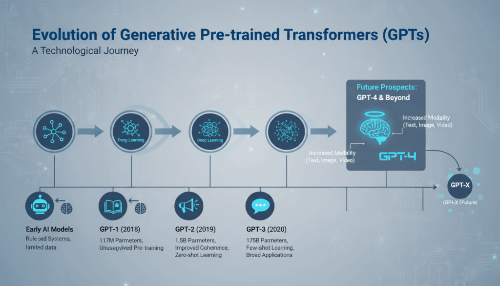 The Evolution of Generative GPTs