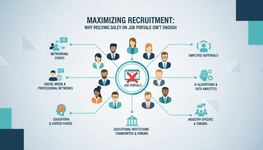 Maximizing Recruitment: Why Relying Solely on Job Portals Isn't Enough