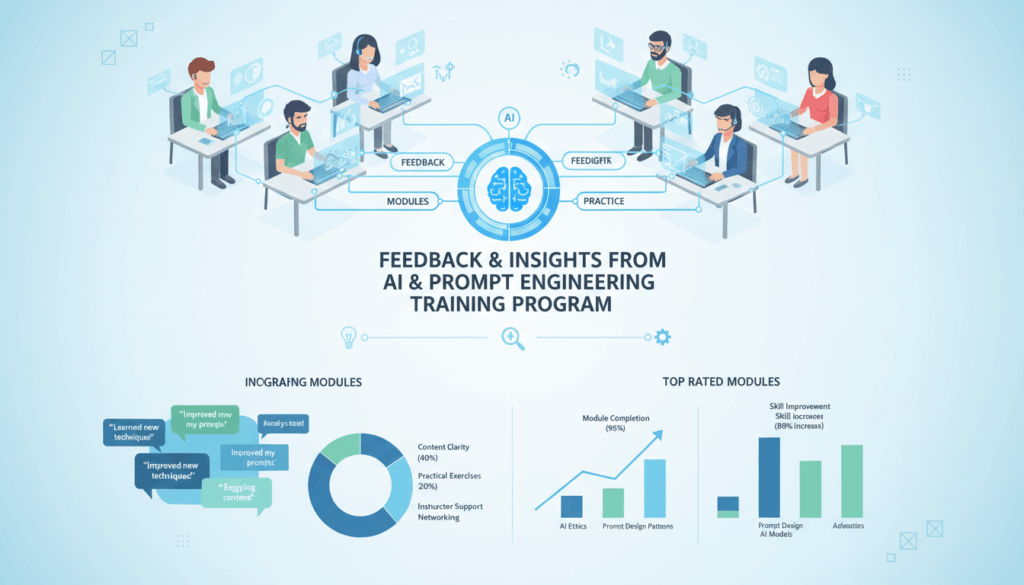 Feedback and Insights from the AI & Prompt Engineering Training Program