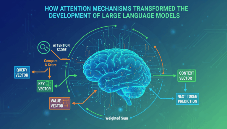 How Attention Mechanisms Transformed the Development of Large Language Models