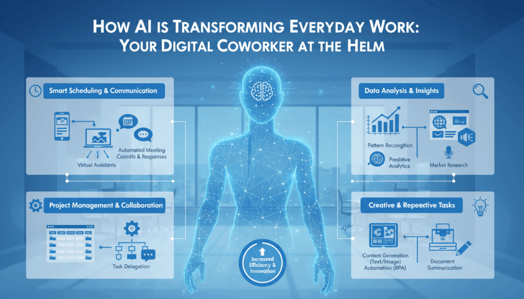 How AI is Transforming Everyday Work: Your Digital Coworker at the Helm
