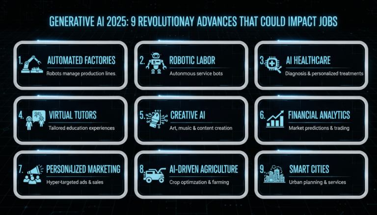 Generative AI 2025: 9 Revolutionary Advances That Could Impact Jobs