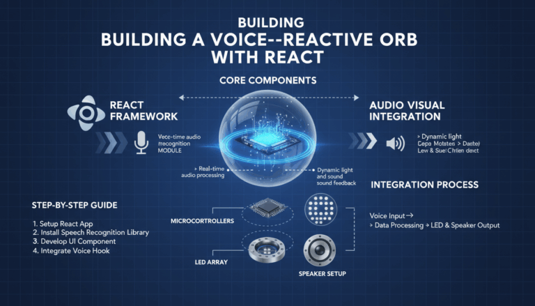 Building a Voice Reactive Orb with React for Enhanced Voice Assistant Audio Visuals
