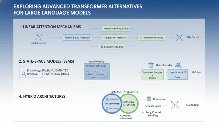 Exploring Advanced Transformer Alternatives for Large Language Models