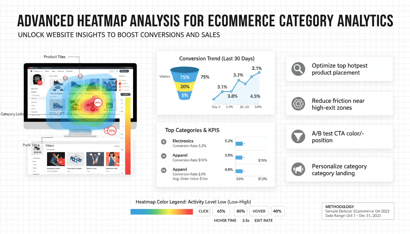 Advanced Heatmap Analysis for eCommerce Category Analytics: Unlock Website Insights to Boost Conversions and Sales