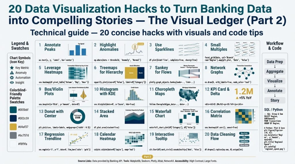 20 Data Visualization Hacks to Turn Banking Data into Compelling Stories — The Visual Ledger (Part 2)