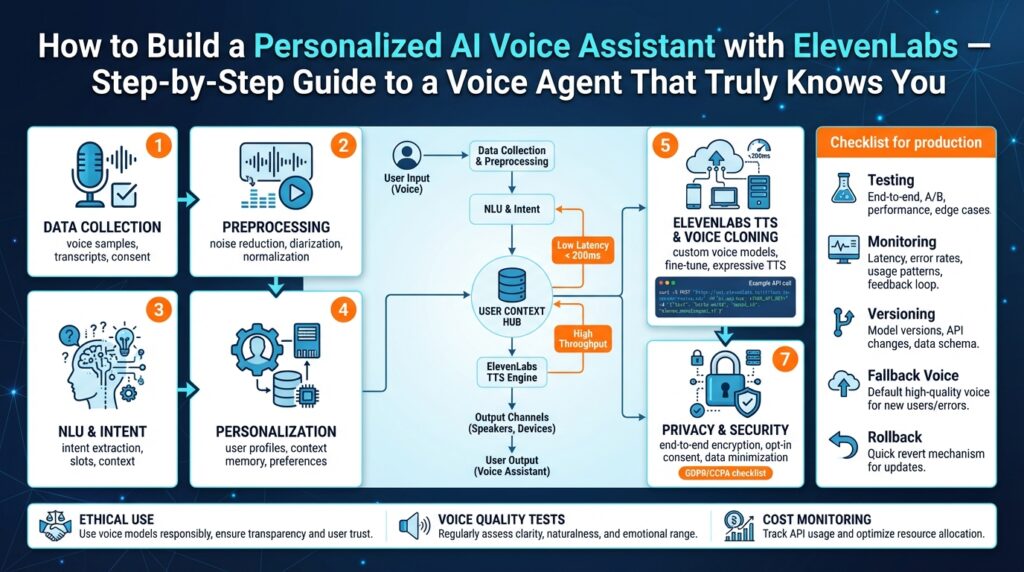 How to Build a Personalized AI Voice Assistant with ElevenLabs — Step-by-Step Guide to a Voice Agent That Truly Knows You