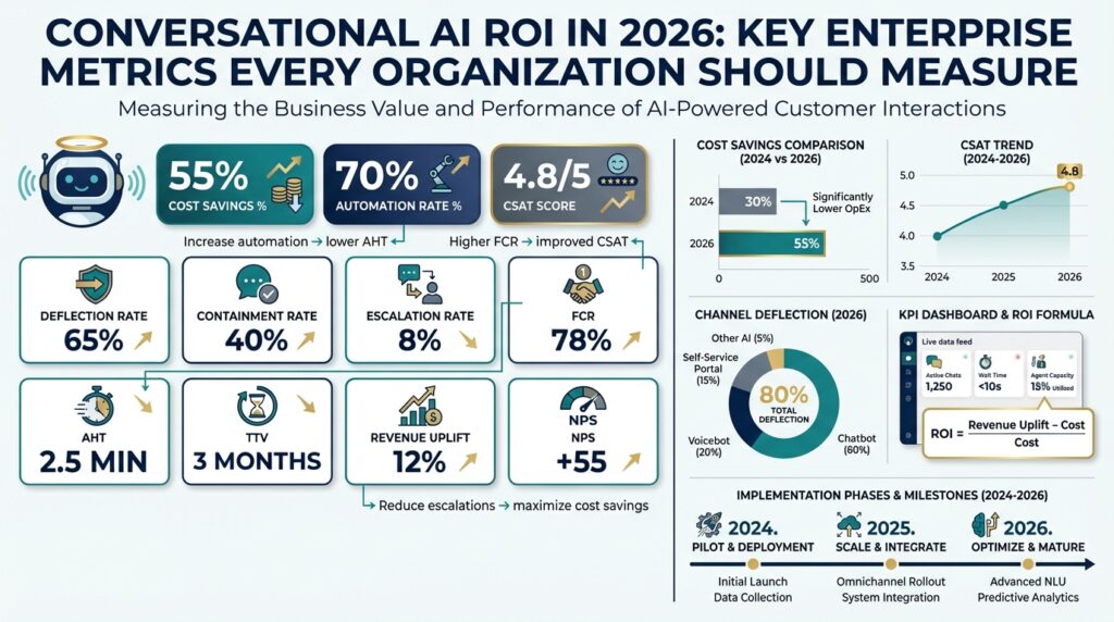 Conversational AI ROI in 2026: Key Enterprise Metrics Every Organization Should Measure