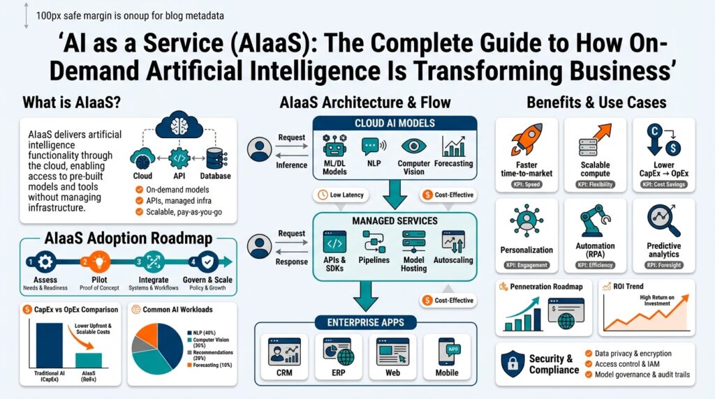 AI as a Service (AIaaS): The Complete Guide to How On-Demand Artificial Intelligence Is Transforming Business