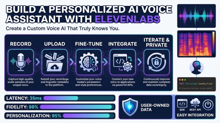 Build a Personalized AI Voice Assistant with ElevenLabs — Create a Custom Voice AI That Truly Knows You