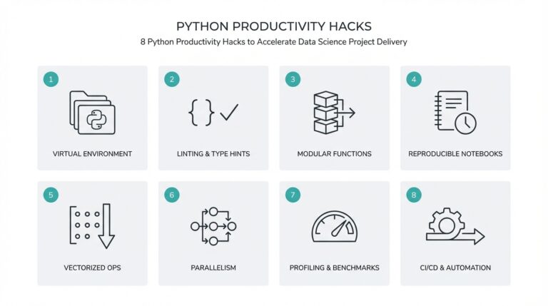 8 Python Productivity Hacks to Accelerate Data Science Project Delivery