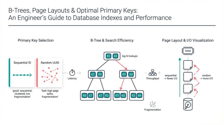 B-Trees, Page Layouts & Optimal Primary Keys: An Engineer’s Guide to Database Indexes and Performance