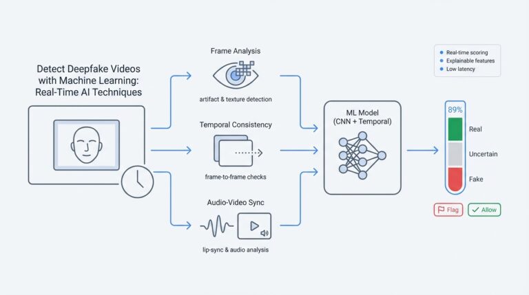 Detect Deepfake Videos with Machine Learning: Real-Time AI Techniques to Stop Fake Videos Going Viral