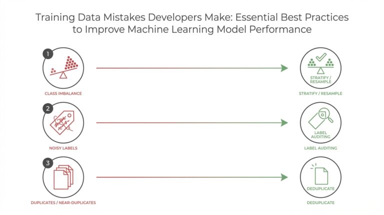 Training Data Mistakes Developers Make: Essential Best Practices to Improve Machine Learning Model Performance