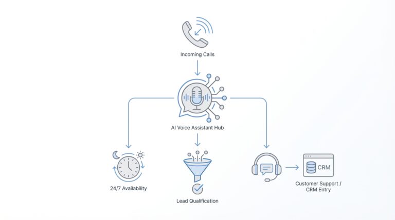 AI Voice Assistant for 24/7 Lead Qualification and Intelligent Customer Service