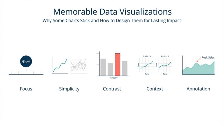 Memorable Data Visualizations: Why Some Charts Stick and How to Design Them for Lasting Impact