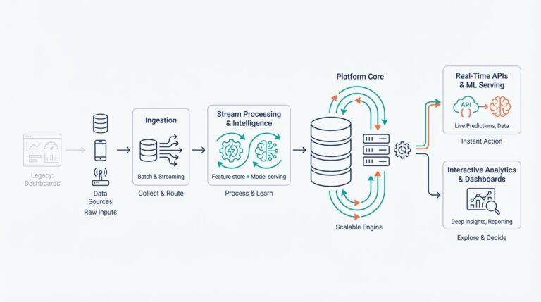 AI-Driven Analytics Architecture: Evolving from Dashboards to Real-Time, Scalable Data Platforms