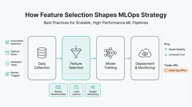 How Feature Selection Shapes MLOps Strategy: Best Practices for Scalable, High-Performance ML Pipelines