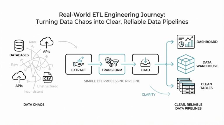 Real-World ETL Engineering Journey: Turning Data Chaos into Clear, Reliable Data Pipelines