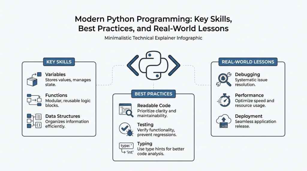 Modern Python Programming: Key Skills, Best Practices, and Real-World Lessons
