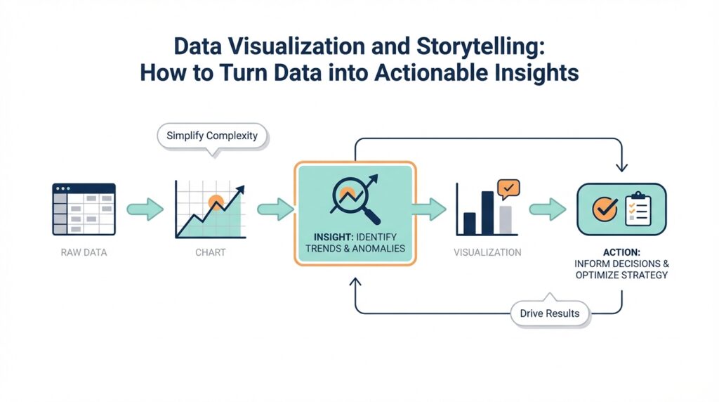 Data Visualization and Storytelling: How to Turn Data into Actionable Insights