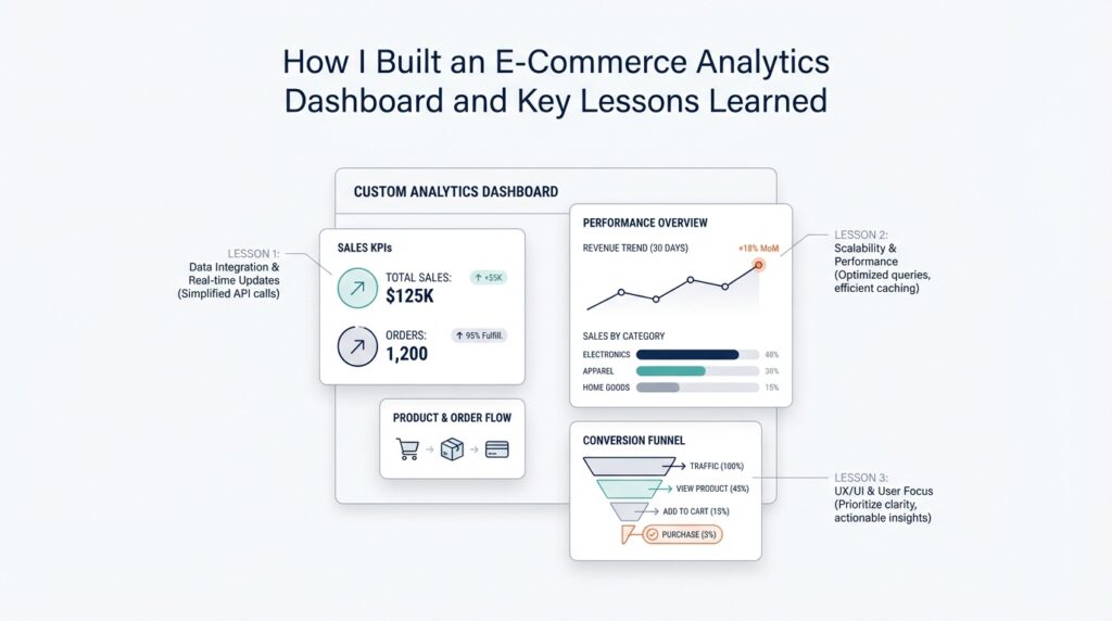 How I Built an E-Commerce Analytics Dashboard and Key Lessons Learned