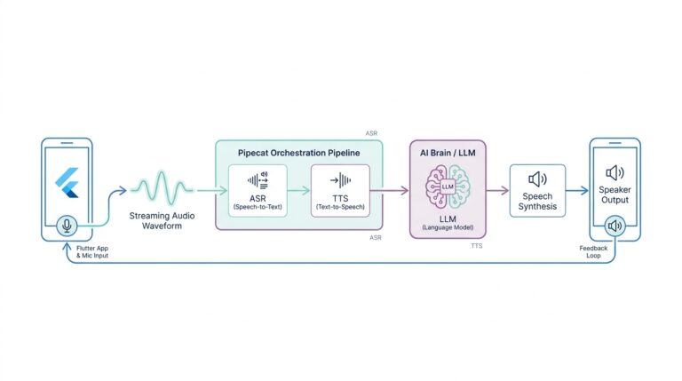 Building Real-Time Voice AI Voice Assistant Agents in Flutter with Pipecat