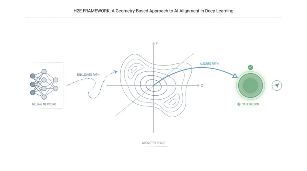 H2E Framework: A Geometry-Based Approach to AI Alignment in Deep Learning