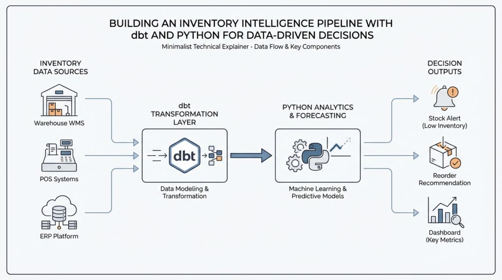 Building an Inventory Intelligence Pipeline with dbt and Python for Data-Driven Decisions
