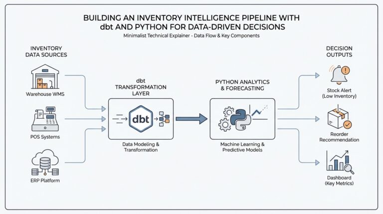 Building an Inventory Intelligence Pipeline with dbt and Python for Data-Driven Decisions