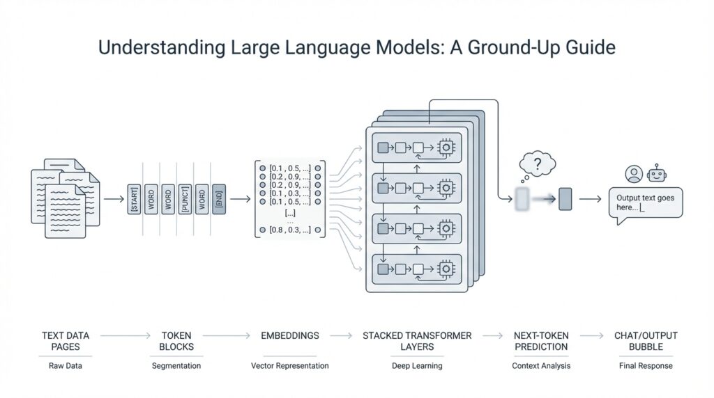Understanding Large Language Models: A Ground-Up Guide