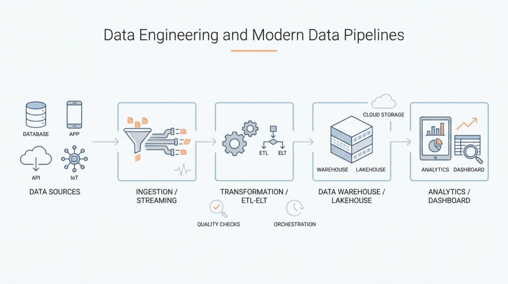 Data Engineering and Modern Data Pipelines