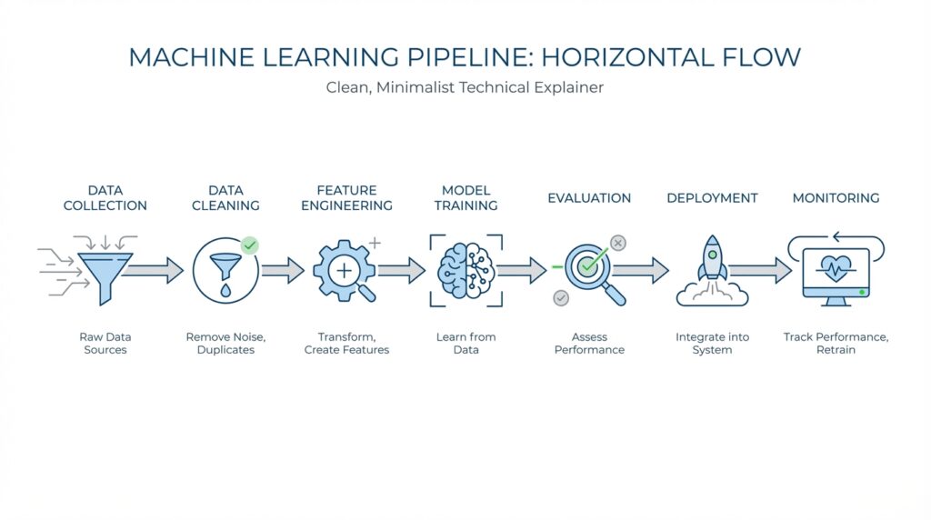 Machine Learning Pipeline: A Complete Guide to Building and Deploying Data Science Workflows