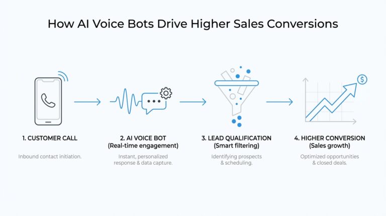 How AI Voice Bots Drive Higher Sales Conversions