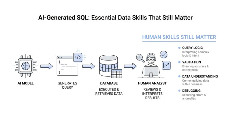 AI-Generated SQL: Essential Data Skills That Still Matter
