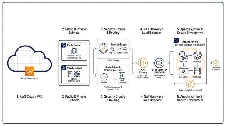 Step-by-Step Guide to Deploying Apache Airflow on AWS: Building a Strong Networking Foundation