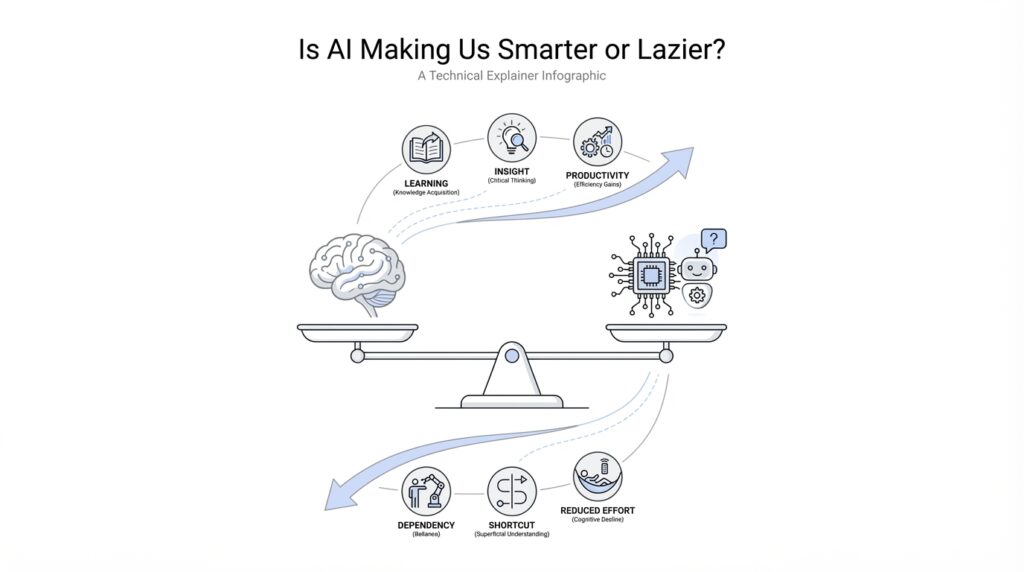 Is AI Making Us Smarter or Lazier? The Truth Behind Our Growing AI Obsession