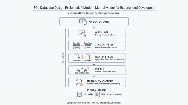 SQL Database Design Explained: A Modern Mental Model for Experienced Developers