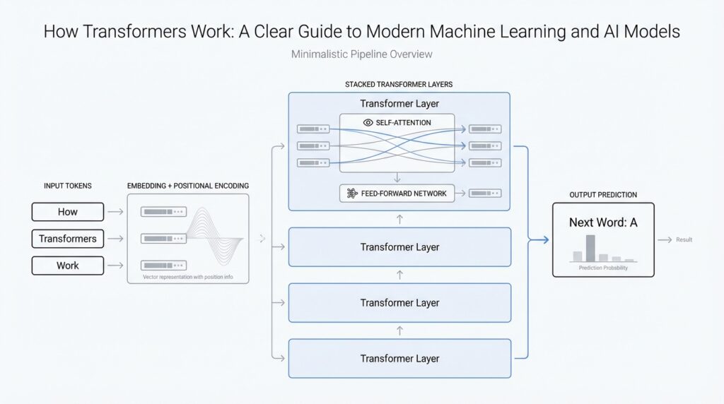 How Transformers Work: A Clear Guide to Modern Machine Learning and AI Models