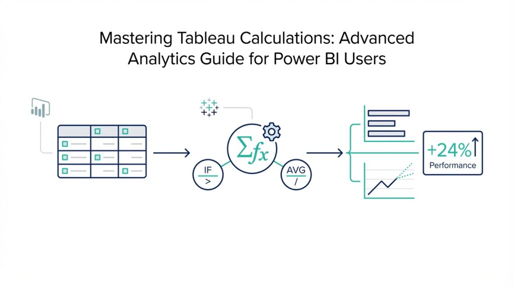 Mastering Tableau Calculations: Advanced Analytics Guide for Power BI Users