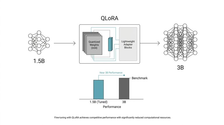 How I Fine-Tuned a 1.5B Deep Learning Model to Compete with a 3B Model Using QLoRA