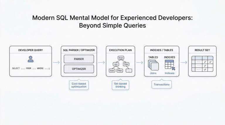 Modern SQL Mental Model for Experienced Developers: Beyond Simple Queries