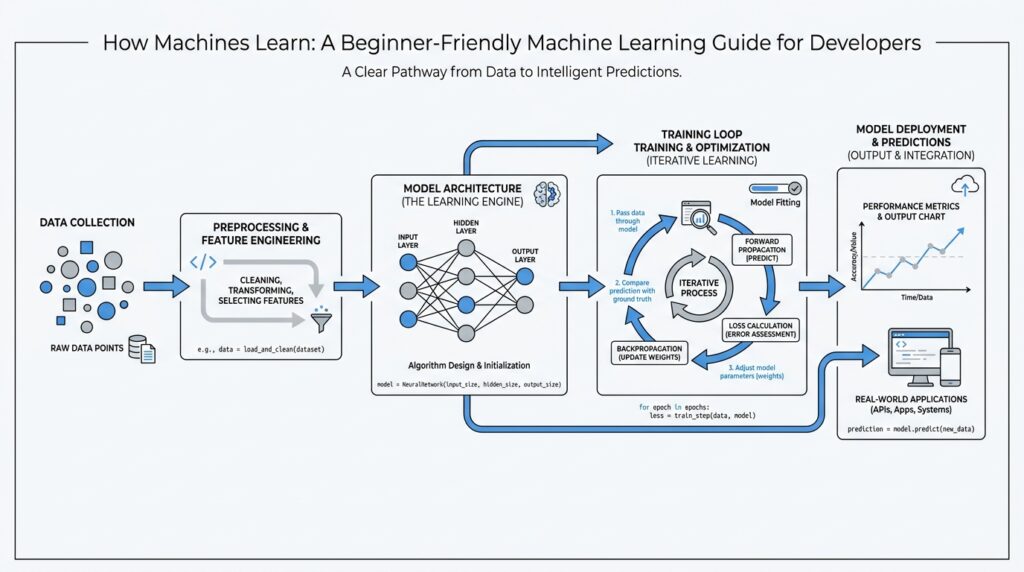 How Machines Learn: A Beginner-Friendly Machine Learning Guide for Developers