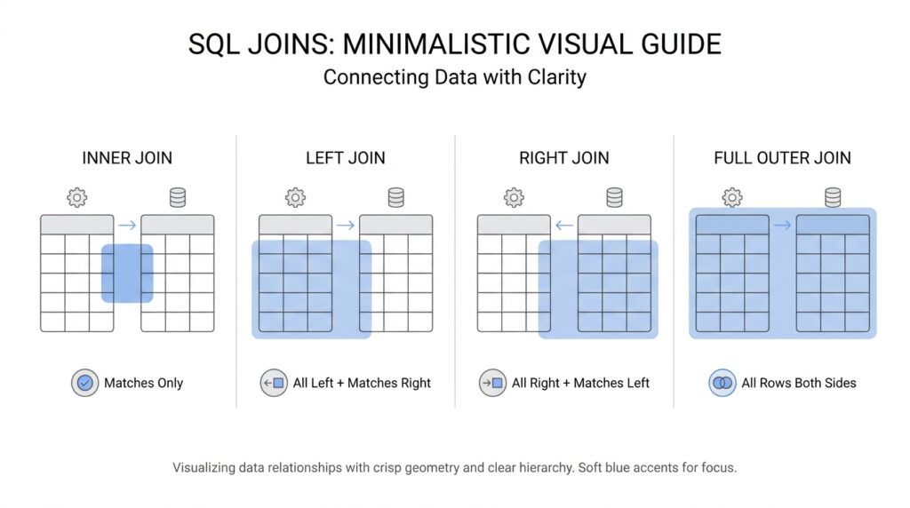Mastering SQL Joins: A Complete Guide to Combining Data Like a Pro