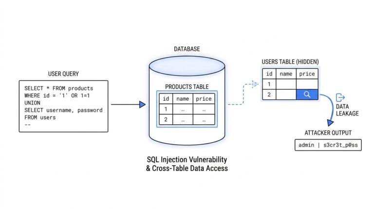 SQL Injection Part 2.3.2: Retrieving Data from Other Database Tables