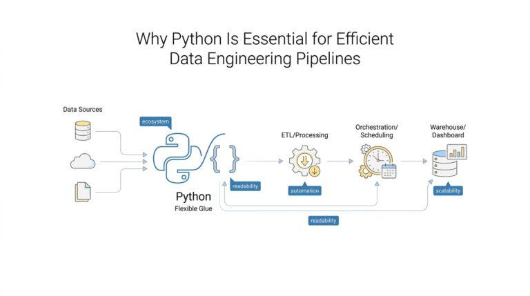 Why Python Is Essential for Efficient Data Engineering Pipelines